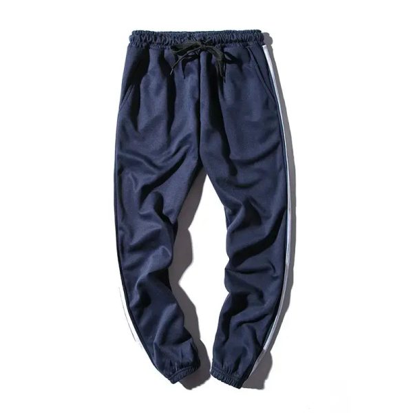 Good quality low moq custom mens graffiti sports running trousers stack slim fit sweatpants with French terry cotton flare - Image 5