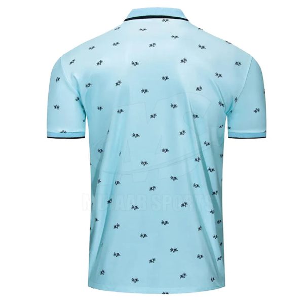 New Arrival Latest Design High Quality Low Price Slim Fit Men's Polo Cotton and Silk Custom Embroidered Logo Polo T - Image 3