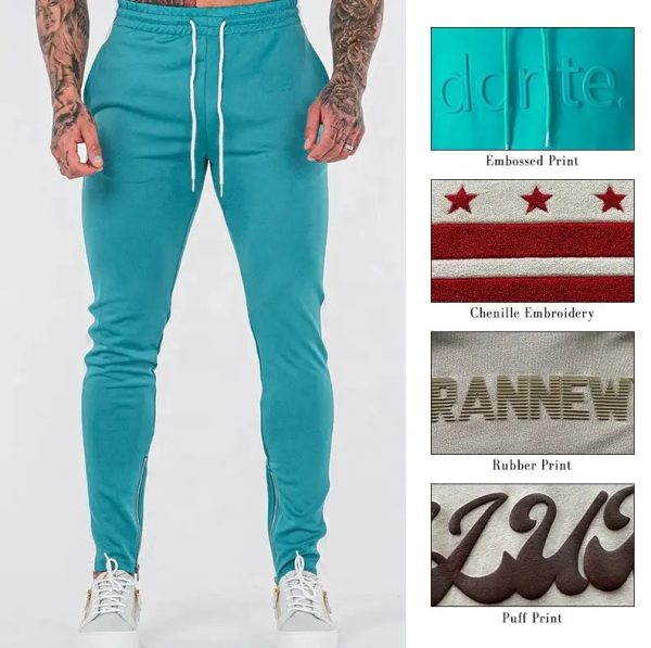 Wholesale Custom Logo men's Casual Baggy Color Block Flared Sweat men's Wide Leg Men Custom Made wide Leg large size - Image 6