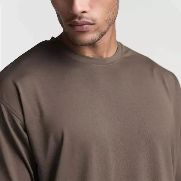 Customized Oversize shirt Wholesale Men's High Quality 100% Cotton Jersey Custom Logo - Image 2