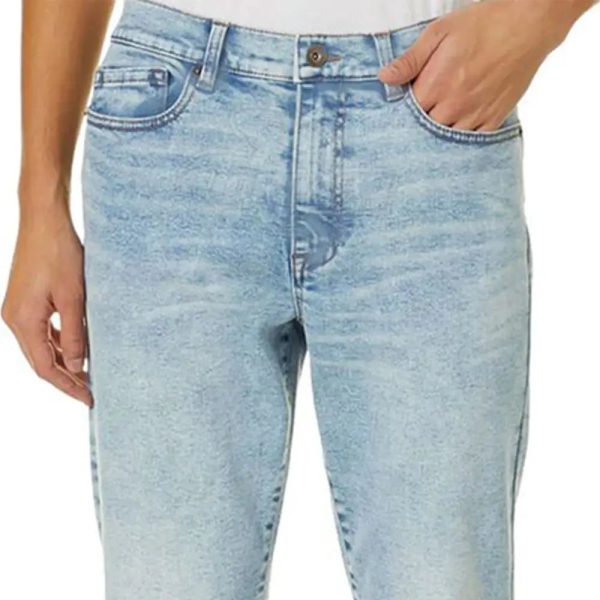 Wholesale Custom Fashion Straight Jean Pants Custom Jeans Straight Jeans - Image 2