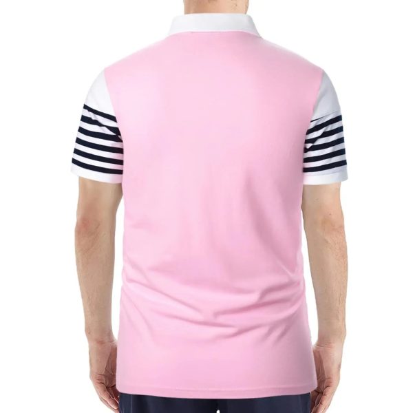 Latest Hot Sale Custom Made OEM Service High Quality Cotton t New Design men Golf Polo For Men - Image 2