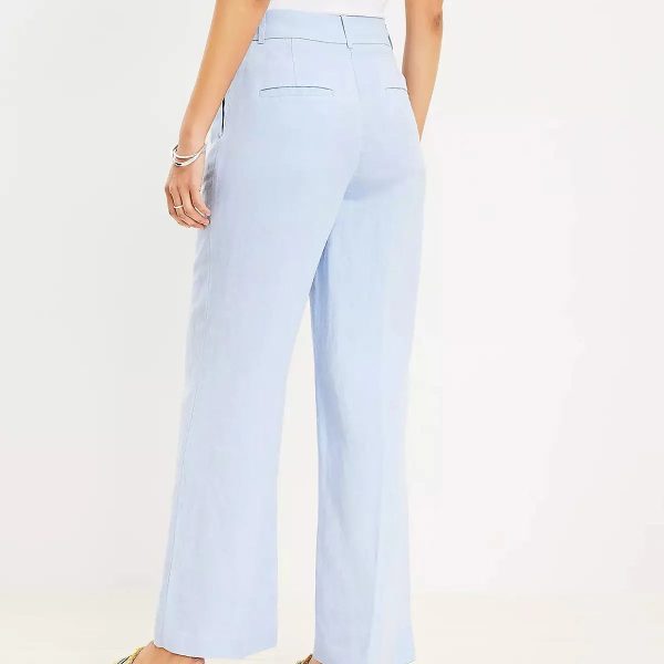 New Style Women's Customized Jogger Pant & Trousers Comfortable Premium Quality Linen Blend Trousers For Women From BD - Image 4