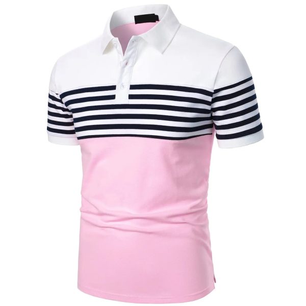 Latest Hot Sale Custom Made OEM Service High Quality Cotton t New Design men Golf Polo For Men - Image 3