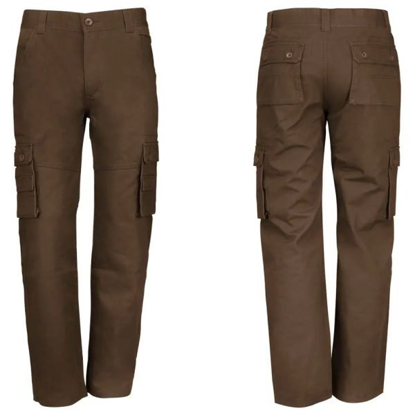 New Design Fashion Men High Quality Streetwear Style Cargo / Solid Color Comfortable Men Cargo - Image 4