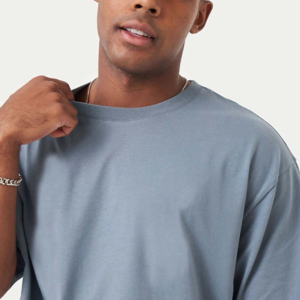High Quality Heavyweight Cotton T Shirt Tee Custom Screen Printed Oversized Blank Mens T Thick Graphic T - Image 5