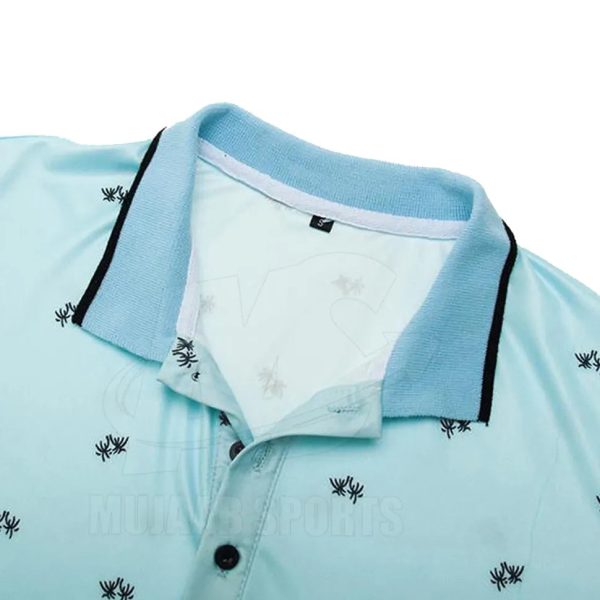 New Arrival Latest Design High Quality Low Price Slim Fit Men's Polo Cotton and Silk Custom Embroidered Logo Polo T - Image 5