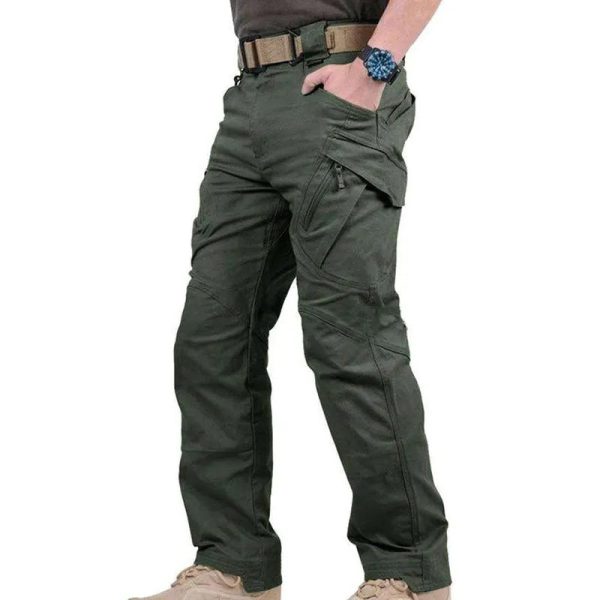 Tactical Comfortable Cargo Pants For Men Pants 100% Cotton Custom Pockets Stretch Flexible Men Casual Trousers - Image 3