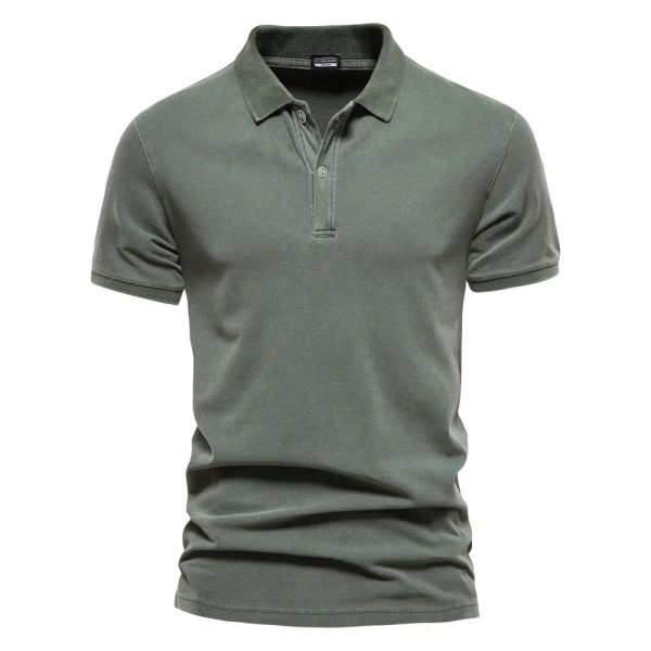 Royal Blue Polo Shirt High Quality Comfortable and Breathable Custom polo with custom design and logo - Image 2