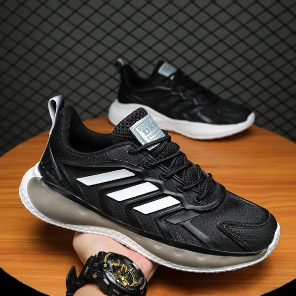 2022 New Men's Outdoor Running Shoes Lightweight Breathable Casual Wear-Resistant Running - Image 3