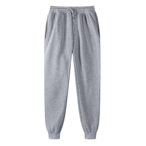 Customized Men Premium Sweat pant With Elastic Ankles Cotton Plus Size Men's Jogger Trousers Solid Tapered Gym Track - Image 5