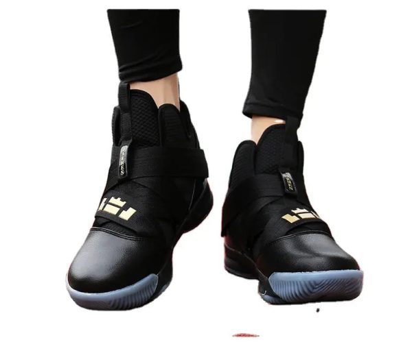High Quality Luxury Sapatos Red High Top Sport Man Sneakers Basketball Style Casual - Image 6