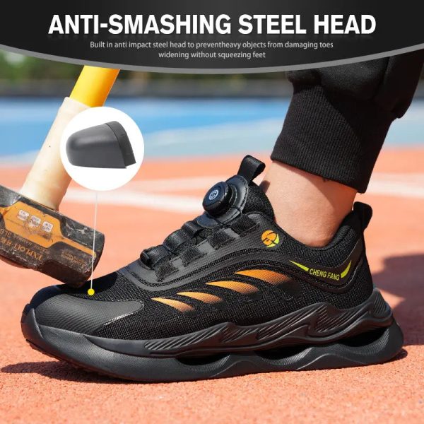 New Arrival Waterproof Sport Outdoor Boots Industrial Work Safety for Men - Image 4