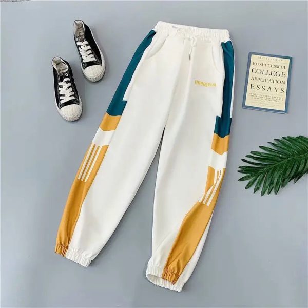 2021New Women Casual Trousers Jogger Pants Loose Streetpants High Waist Pockets Trousers Female Plus Size Sport - Image 2