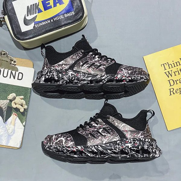 Adult Unisex Breathable Casual Training Running Fashion Sneakers - Image 4