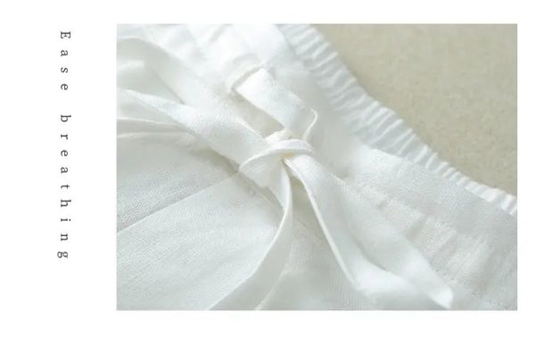new eco friendly hemp pants straight-leg women trousers - Image 5