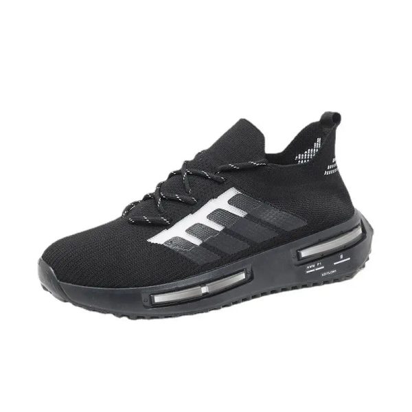 new arrival custom logo summer men running sport fly woven breathable mens run sneaker 2023 - Image 5