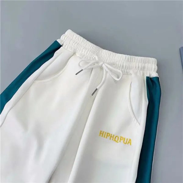 2021New Women Casual Trousers Jogger Pants Loose Streetpants High Waist Pockets Trousers Female Plus Size Sport - Image 6