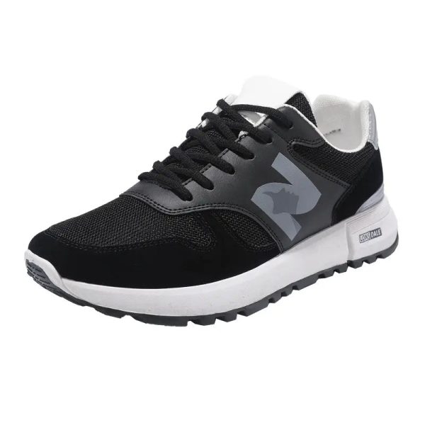 2024 new men's breathable mesh fabric running casual fashion everything board - Image 2