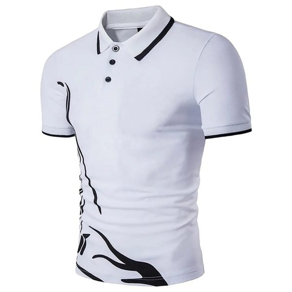 Customized Sublimation Women Short Sleeve Cotton Polo Personalized Design Print Men Slim Fit Polo - Image 6