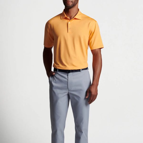 New Design Plain Casual Wholesale High Quality Unisex Polyester Spandex Floral Golf Polo Custom Polo For Men - Image 3