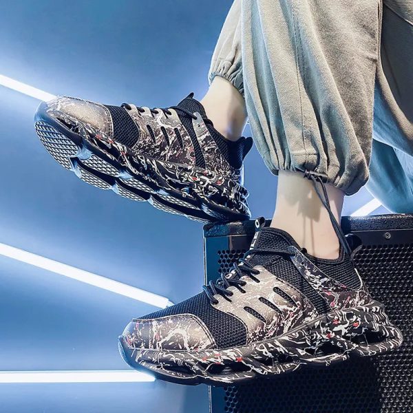 Adult Unisex Breathable Casual Training Running Fashion Sneakers - Image 3