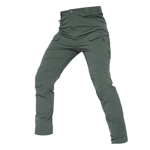 Men's Tactical Pants Waterproof Quick Dry Pant Summer Thin Spandex Stretchy Trousers - Image 6