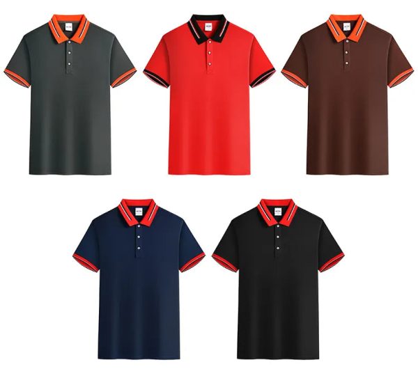 Designer Quarter Expensive Most Fashion 2021 Quarter Striped Thick Blank Original Vietnam Stylish Lady Polo - Image 2