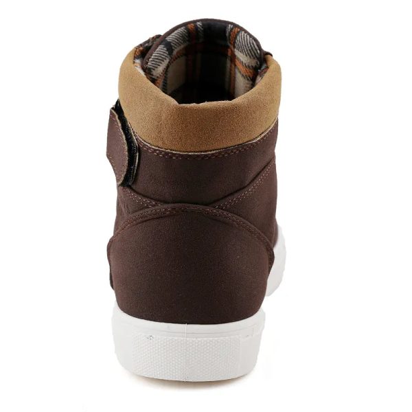 Zapatos Altos Original Quality Plush Comfortable Hot-Selling Mens%27s++ Mens Black High Top - Image 6