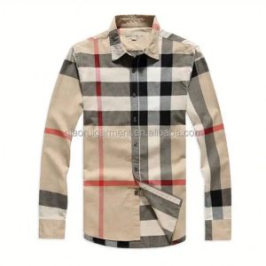 New Arrival Top Quality cotton plaid shirt from China manufacturer