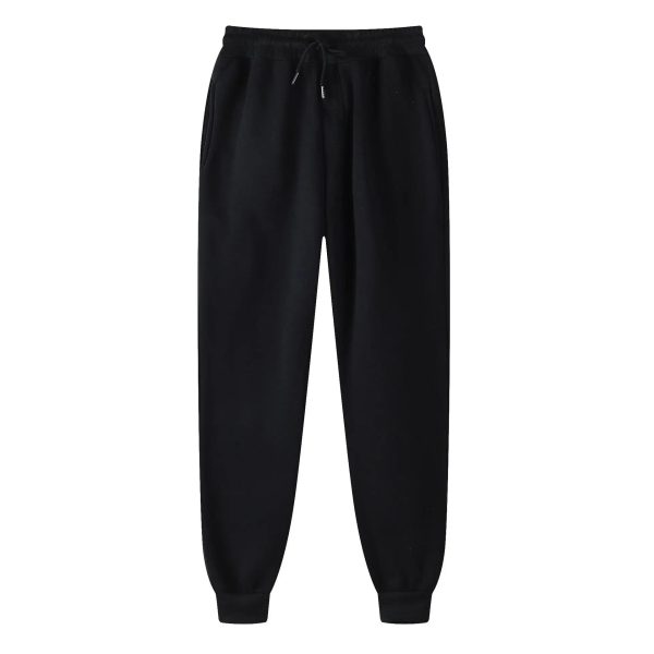 Customized Men Premium Sweat pant With Elastic Ankles Cotton Plus Size Men's Jogger Trousers Solid Tapered Gym Track - Image 6
