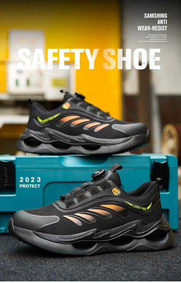 New Arrival Waterproof Sport Outdoor Boots Industrial Work Safety for Men - Image 6