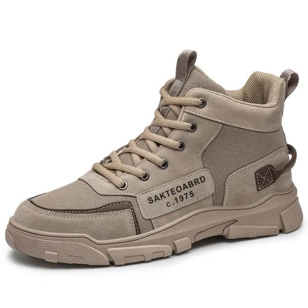 waterproof shoes hiking men anti slip midi boot height sneaker - Image 2