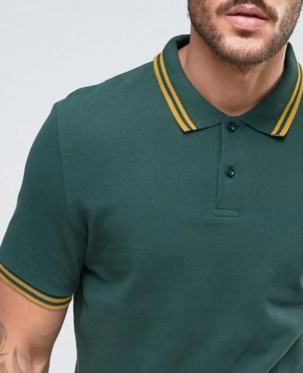 Wholesale High Quality Plain Casual Golf Custom Logo Simple Polo For Men - Image 2