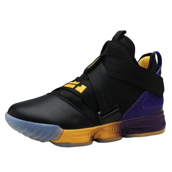 High Quality Luxury Sapatos Red High Top Sport Man Sneakers Basketball Style Casual - Image 3