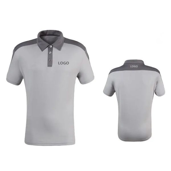 Fancy polo t-shirts sports quick drying lapel golf polo for men - Image 5