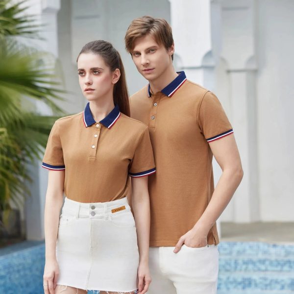 Custom High Quality Polo Shirts Short Sleeve Men's Cotton Design Team Workwear Men's Golf Polo t polo for men outf - Image 2