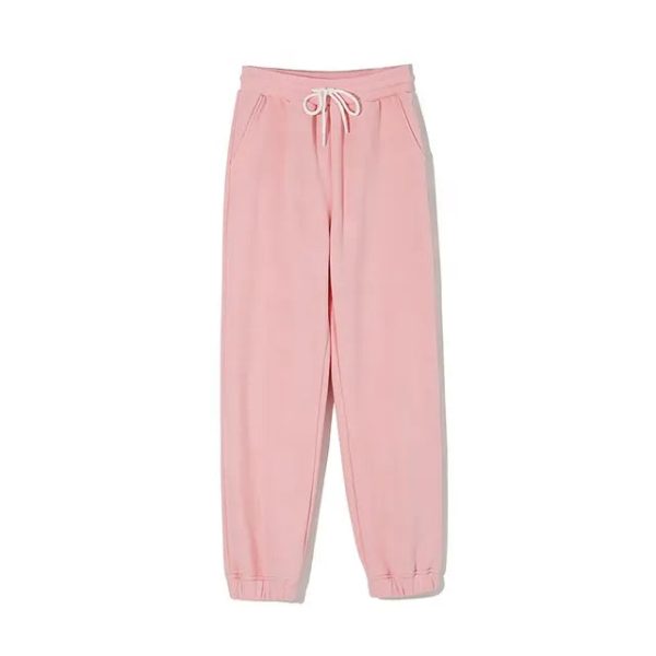 Woman Sportswear Fitness Custom Logo Cotton Drawstring Women Training Jogger - Image 6
