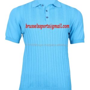 Brussels Sports high quality striped t shirt Custom logo 100% Cotton plus size men's printing