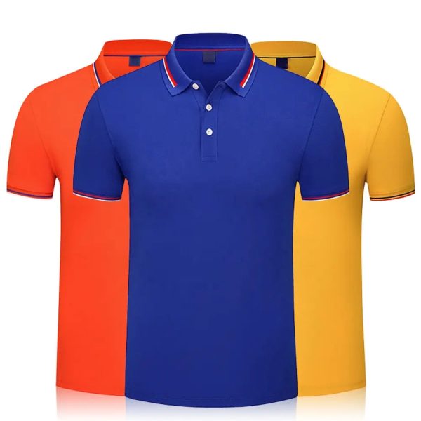 Polo Shirts Wholesale custom jersey uniform blank short sleeve polo - Image 2