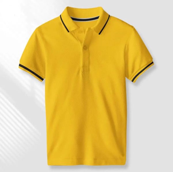 Wholesale Fashionable Breathable Blank Golf Polo T- 100% Cotton Polo Custom Made Polo - Image 4