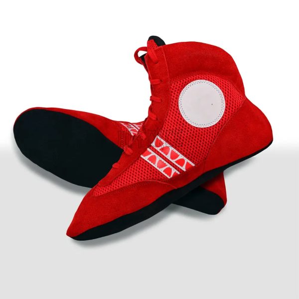 Custom Logo Sambo Shoes Leather Martial Arts Footwear Sambo Wrestling - Image 4